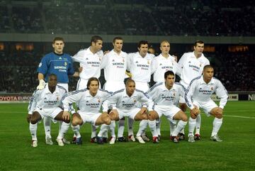 El Real Madrid se enfrenta al Club Olimpia (Paraguay) en la final de la Copa Intercontinental de 2002. El marcador quedó 2-0 para los blancos. en el estadio Internacional de Yokohama.