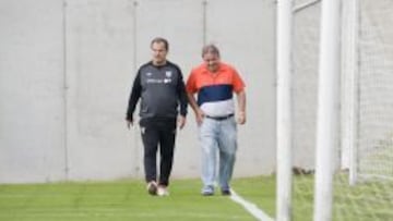 Marcelo Bielsa, durante su etapa en el Athletic de Bilbao.