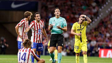 13/09/25 PARTIDO PRIMERA DIVISION JORNADA 4
ATLETICO DE MADRID - VILLARREAL
PABLO BARRIOS KOKE MARCOS LLORENTE ARBITRO MUNUERA MONTERO ALBERTO MOLEIR