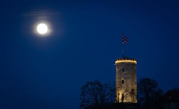 April's pink supermoon in glorious pictures