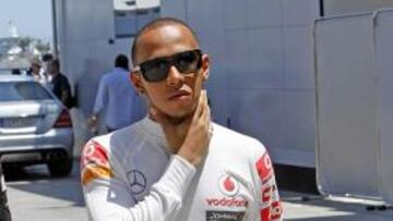 <b>POLÉMICO. </b>Hamilton lleva un Mundial 2011 bastante 'movidito'.