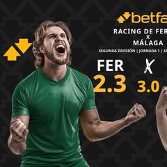 Racing de Ferrol vs. Málaga: horario, TV, pronósticos y clasificación
