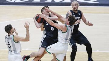 19/06/20 LIGA ENDESA ACB
 FASE FINAL VALENCIA
 CORONAVIRUS COVID-19
 JORNADA 2 GRUPO A
 RETABET BILBAO BASKET
 JOVENTUT BADALONA
 BEN LAMMERS
 JOEL PARRA