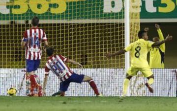 Gol 1-1 de Juanfran en propia puerta