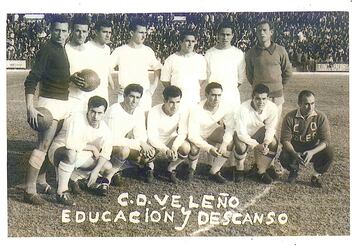 CD Veleño en la temporada 1960-61.