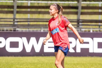 Tras el partido ante Bolivia y aprovechando la jornada de descanso, la Selección Colombia Femenina entrenó con miras al partido ante Ecuador en la Copa América Femenina