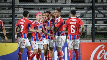 Futbol, Colo Colo vs Alianza Lima.
Serie Rio de La Plata.
El jugador de Colo Colo, Javier Correa, celebra tras marcar un gol contra Alianza Lima durante el partido amistoso por la Serie Rio de La Plata realizado en el estadio Parque Viera de Montevideo, Uruguay.
18/01/2025
FocoUy/Photosport
Football, Colo Colo vs Alianza Lima
Series Rio de La Plata.
Colo Colo player Javier Correa celebrates after scoring a goal against Alianza Lima during a friendly match for the Rio de la Plata Series held at Parque Viera Stadium in Montevideo, Uruguay.
18/01/2025
FocoUy/Photosport