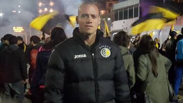 Agustín Cattaneo, futbolista de Comunicaciones.