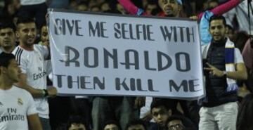 Ambientazo previo al Real Madrid-Milán