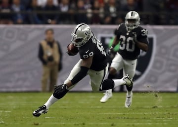 La crónica en imágenes del Texans-Raiders en el Azteca