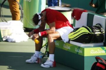 El heroico partido de Rafa Nadal ante Nishikori en im¨¢genes