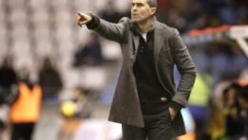 El entrenador del Eibar, Gaizka Garitano