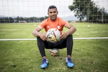 Wilson Morelo es el goleador de Santa Fe en la Copa Libertadores con tres tantos.