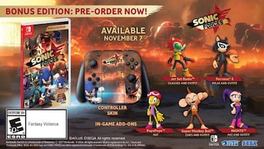 Sonic Forces llegará a las tiendas en noviembre
