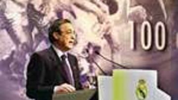 A FAVOR. Florentino Pérez obtuvo el respaldo de los socios.