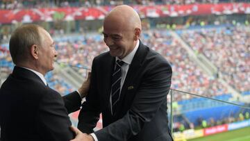 Presidente de la FIFA: "El VAR es el futuro del fútbol moderno"