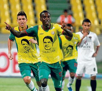 Con Real Cartagena marcó 14 goles y es la mayor cantidad en una sola edición.