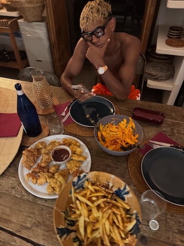 La joven estrella del Fútbol Club Barcelona se encuentra en sus días de vacaciones tras la derrota en la final de la Nations League frente a la selección de Portugal.