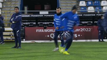 Gary Medel en su casa: así fue la práctica de Roja en San Carlos