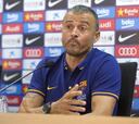 Luis Enrique, por Pedro: "Los que se vayan, será por la cláusula"