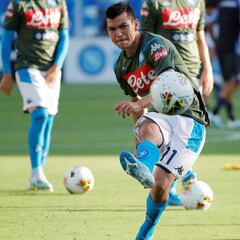 Ancelotti volvió a elogiar al 'Chucky' Lozano