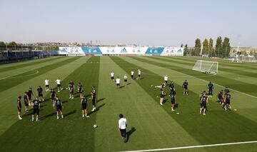 El Madrid prepara la visita del Levante