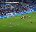 El golazo de falta directa desde 30 metros de Jason Remeseiro en el Alavés vs. Zaragoza de LaLiga SmartBank