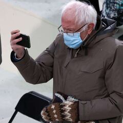 Bernie’s mittens, Ella’s diamond coat and plenty of purple: inauguration wardrobe hits