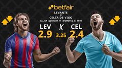 Levante UD vs. Celta de Vigo: horario, dónde ver, pronósticos y clasificación
