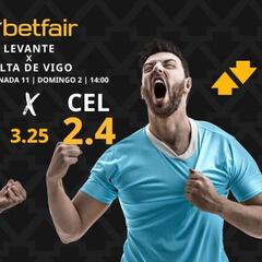 Levante UD vs. Celta de Vigo: horario, dónde ver, pronósticos y clasificación