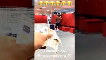 Arturo Vidal y sus apuestas: Malcom fue la última víctima