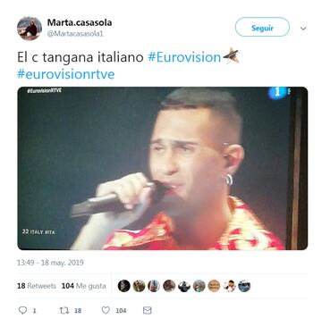 Los mejores memes de la gala de Eurovisión