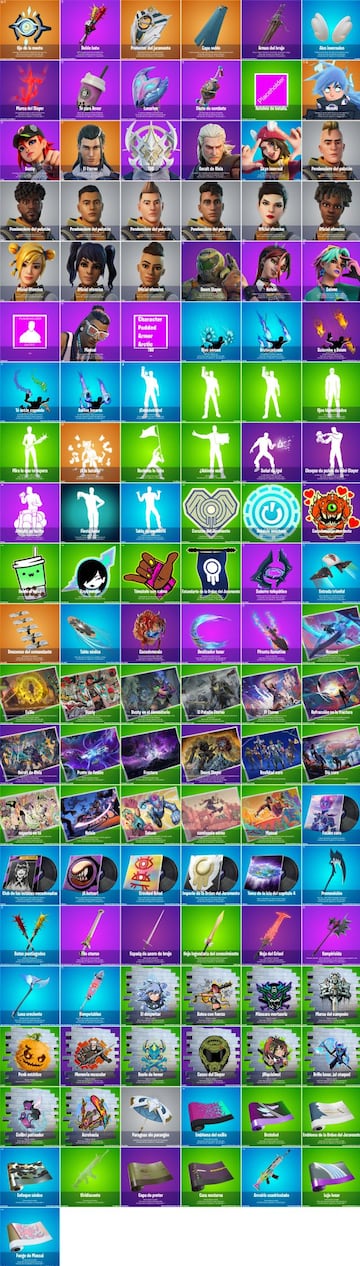 Todos los objetos cosm&eacute;ticos nuevos del parche 23.00 de Fortnite