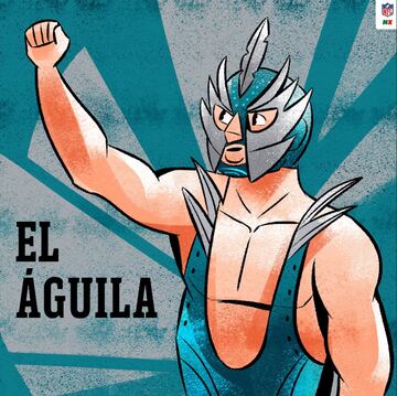 Así se ven los 32 equipos al estilo de la lucha libre mexicana