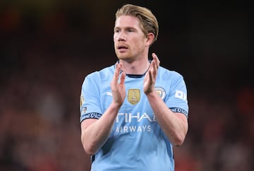 Kevin De Bruyne regresa a la titularidad con Manchester City