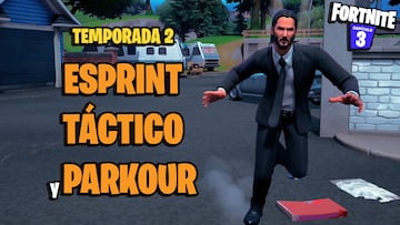 Cómo hacer esprint táctico y parkour en Fortnite Temporada 2