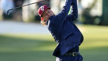 The Australian’s look in Augusta went viral: “I wouldn’t say I’m a fashion guru by any standard but it was a bit chilly out there”.