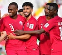 La goleada de Qatar a Corea del Norte en imágenes
