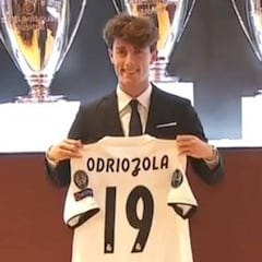 Odriozola lucirá el '19': así quedan los dorsales del Madrid