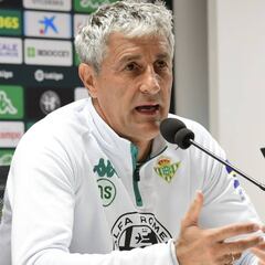 Setién: "¿Destitución? No pienso en ello en absoluto"