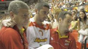 <b>ESGUINCE LEVE.</b> El escolta español Juan Carlos Navarro sufre un leve esguince de tobillo por lo que su participación en los Juegos Olímpicos no peligra.