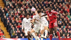 Liverpool’s dominant Anfield record ended by late Harry Maguire header