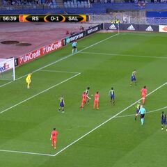 El golazo de Odriozola que disparó el interés del Madrid