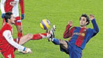 Mista y Luccin funcionaron en el centro del campo del Atlético.