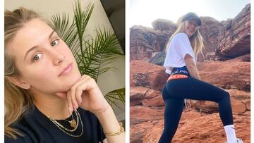 Genie Bouchard se salta la cuarentena para dar 'un paseo' por el desierto de Nevada