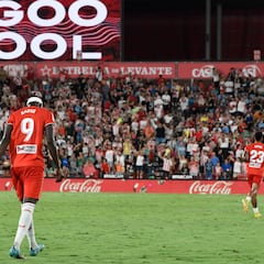 El Almería encadena 395 minutos sin celebrar un gol
