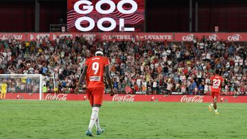 El Almería encadena 395 minutos sin celebrar un gol