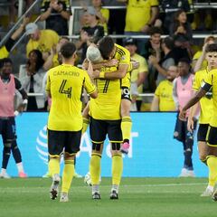 Alineación posible de Columbus Crew en la final de la Leagues Cup 2024 contra LAFC