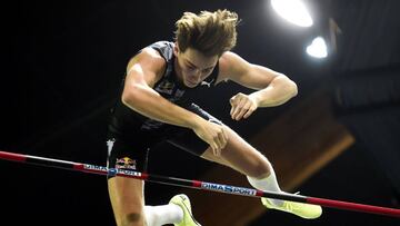 Armand Duplantis, r&eacute;cordman mundial de p&eacute;rtiga.