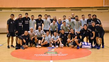 Argentina ya espera en Lituania